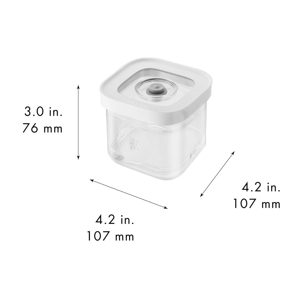 CUBE Box S, Transparent-Weiß