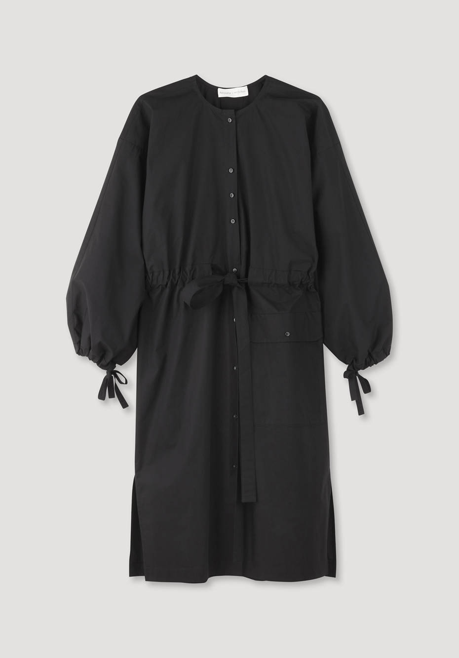 ZERO WASTE Kleid aus reiner Bio-Baumwolle