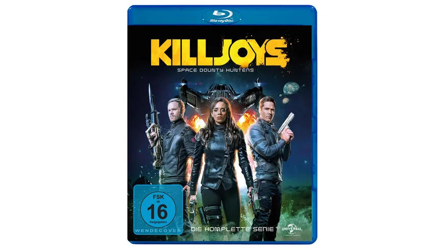 Killjoys Space Bounty Hunters - Die komplette Serie