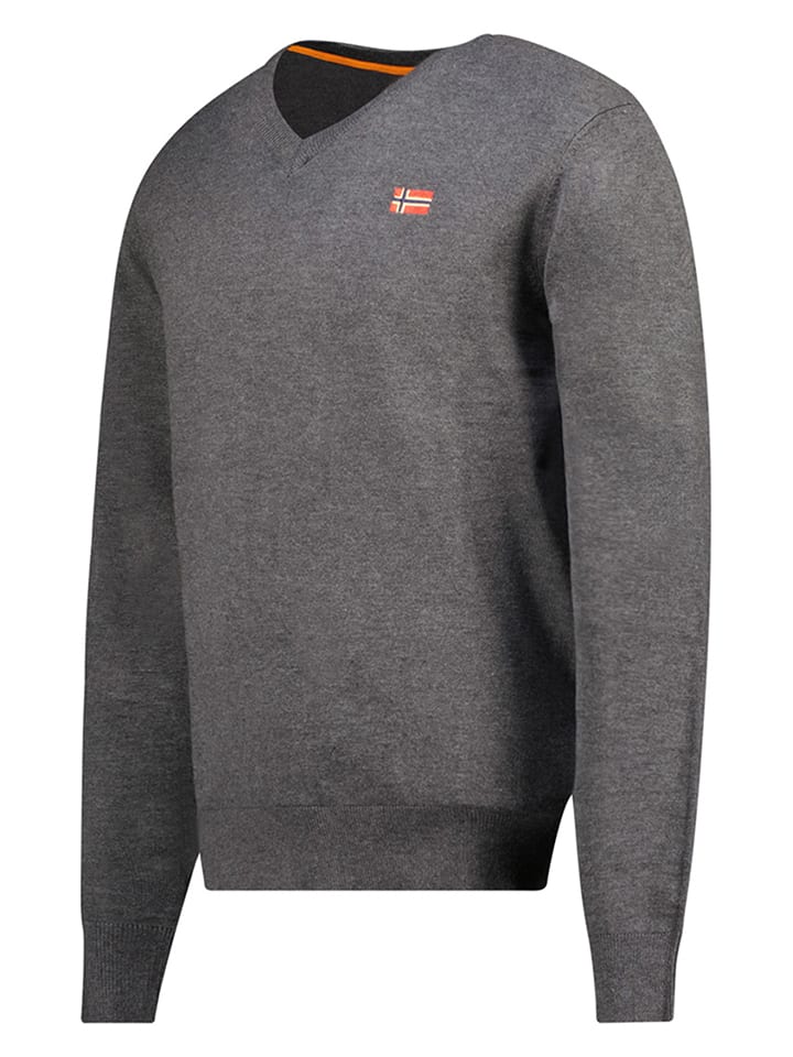 Geographical Norway Pullover in Anthrazit günstig kaufen