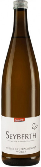 2022 Traubensaft Würzer weiß Bio - Weingut Seyberth