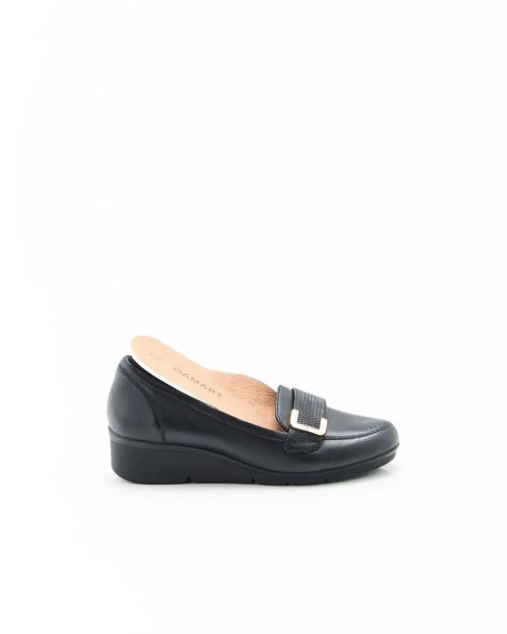 Mocassins compensés à boucle Amortyl