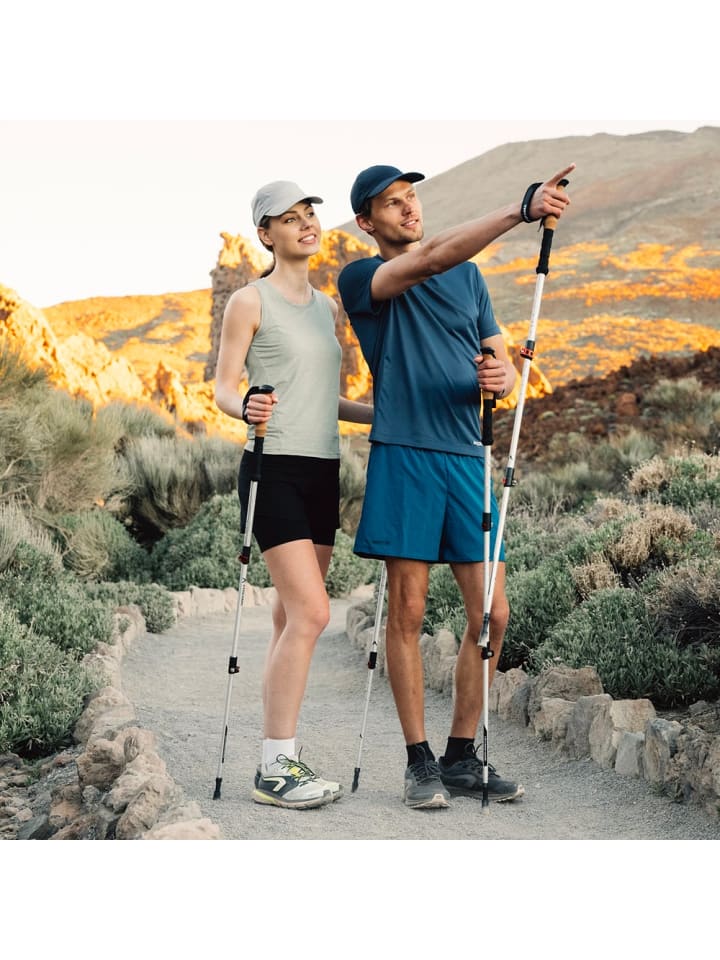 Atacama ATACAMA Nordic Walking Stöcke Damen und Herren Wanderstöcke Teleskop aus Carbo günstig kaufen onesize