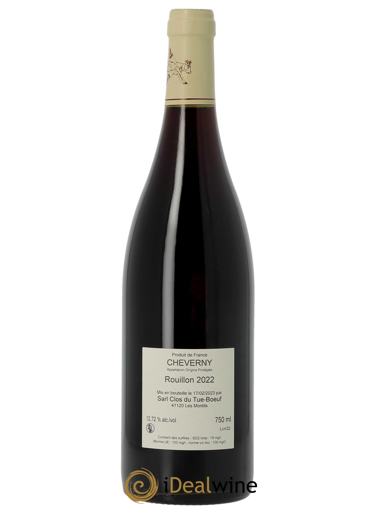Cheverny Rouillon Clos du Tue-Boeuf  2022 - Lot de 1 Bouteille