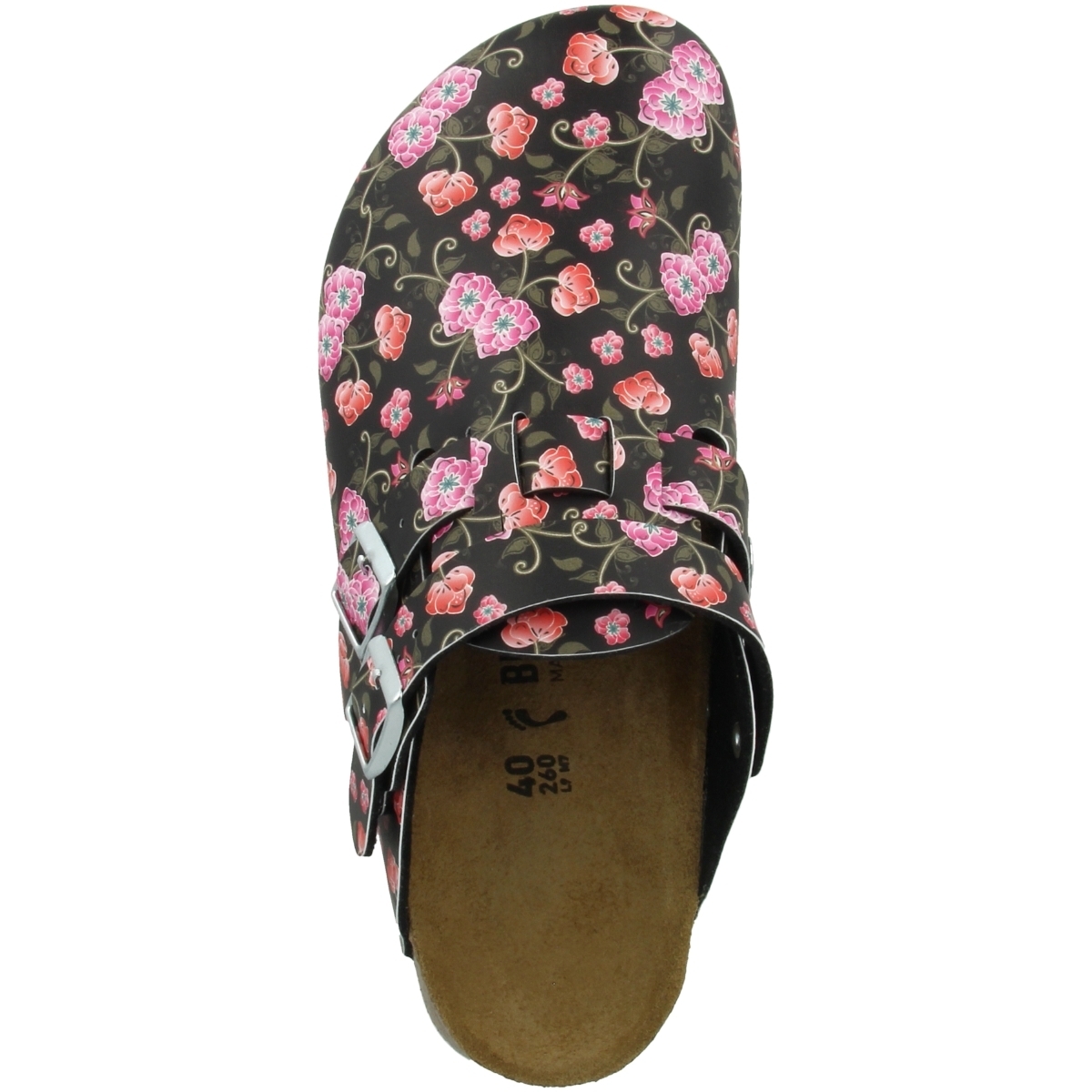 Birkenstock Kay SL Birko-Flor schmal Clogs schwarz