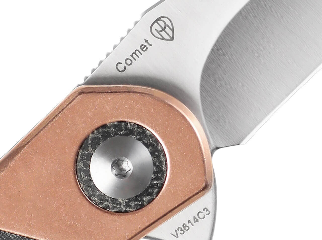Comet Copper Micarta Black