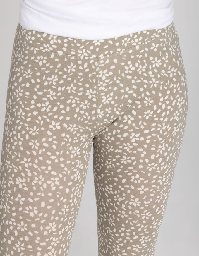 Capri Leggings - Elastischer Bund