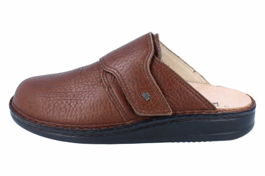 FINN COMFORT Pantoletten braun Finn Amalfi-088164 malt Iowa