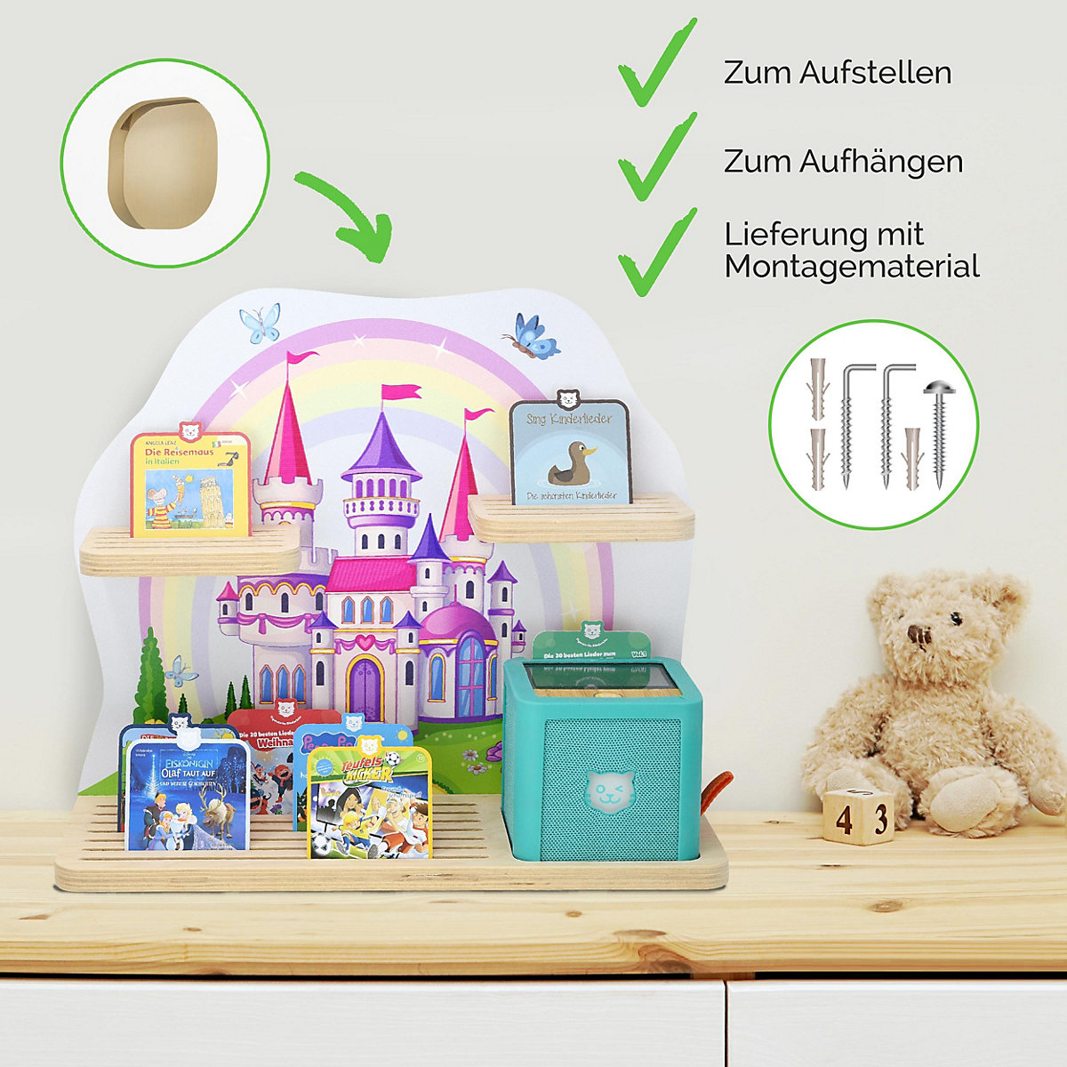 Regal für Musikbox 