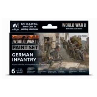 Vallejo Model Color: Model Color: WWII German Infantry (6)