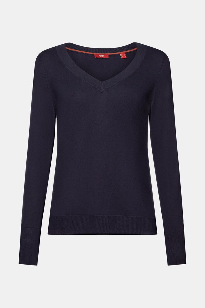 Pullover mit V-Ausschnitt