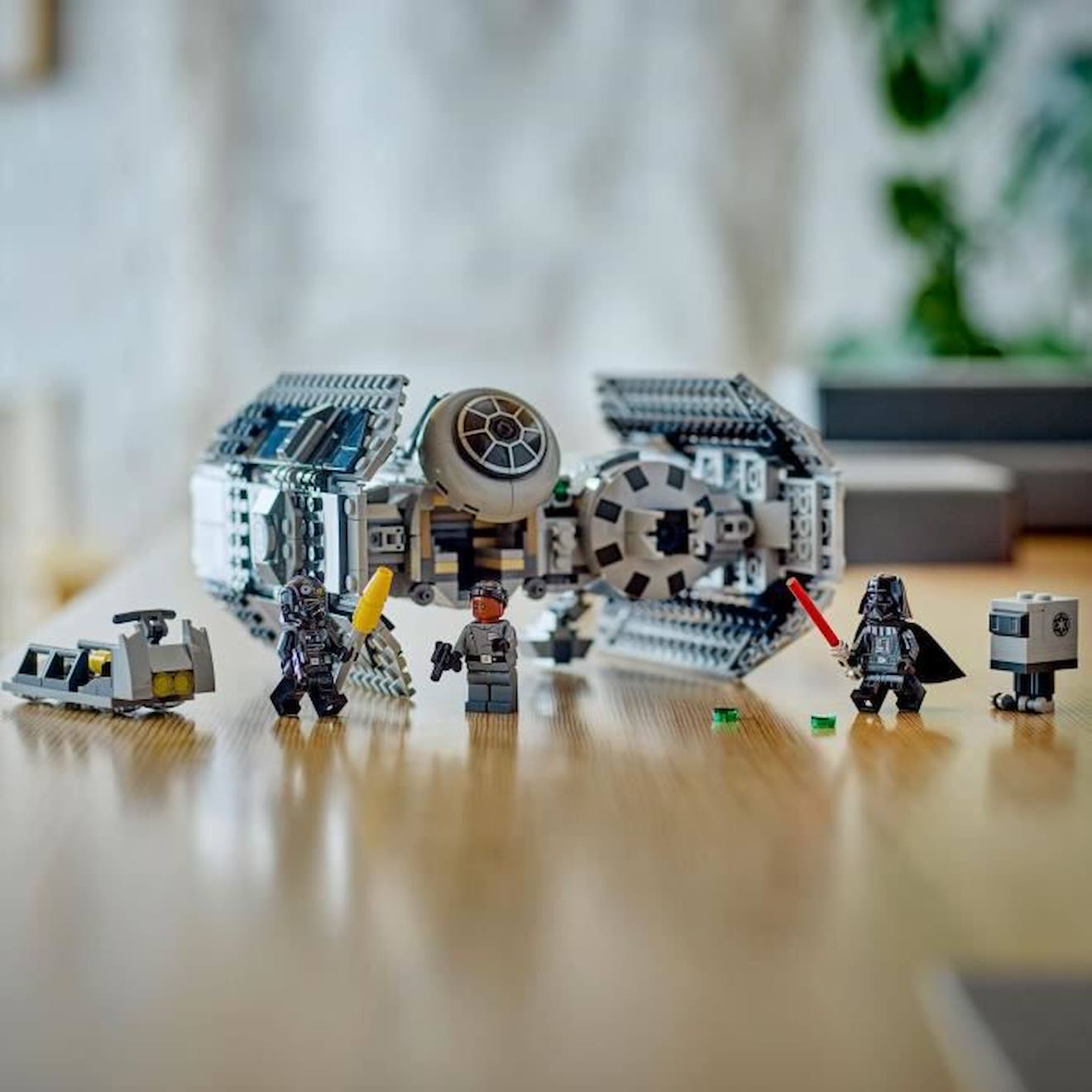 LEGO® Star Wars 75347 Le Bombardier TIE, Maquette Vaisseau avec Figurine de Droïde Gonk blanc