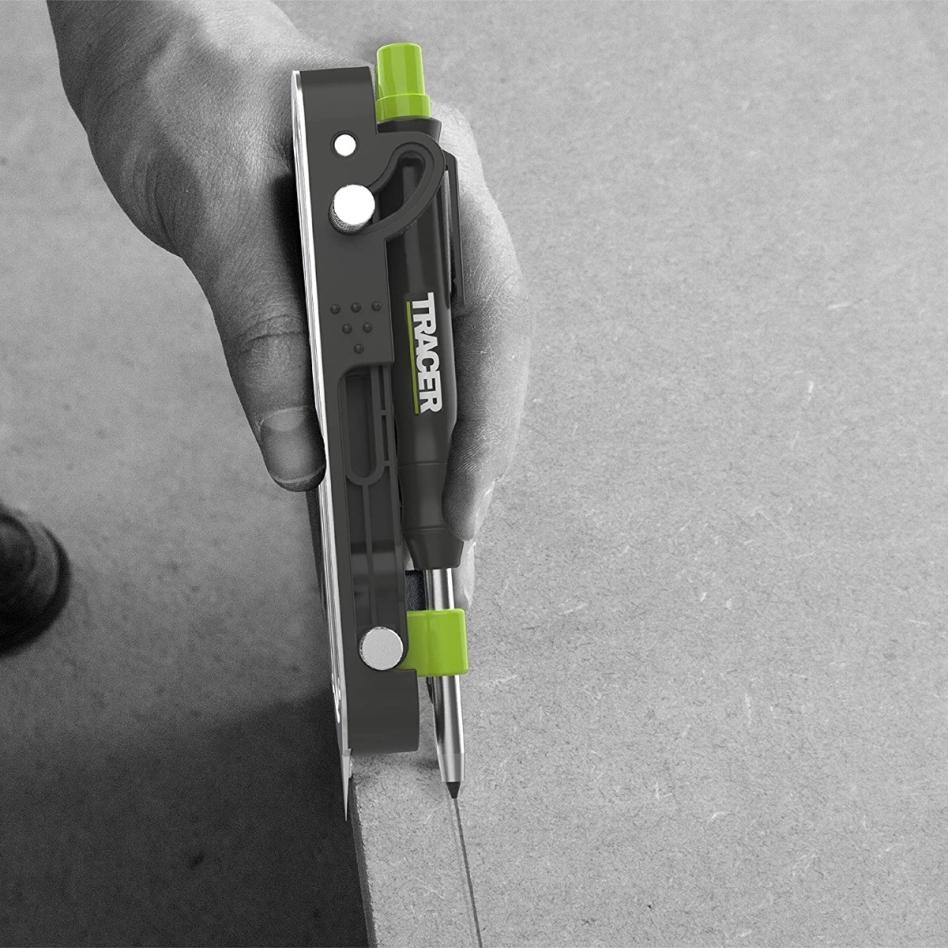 Soporte para lápiz Proscribe Tracer APST2 + lápiz de orificio profundo ADP2 + recambio ALH1 en estuche de almacenamiento