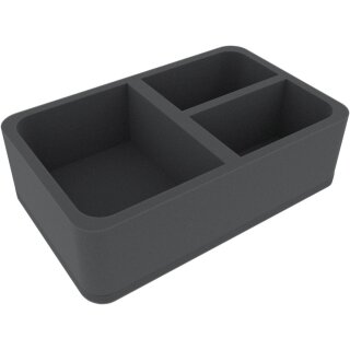 Feldherr Half-Size Schaumstoffeinlage mit 3 Fächern