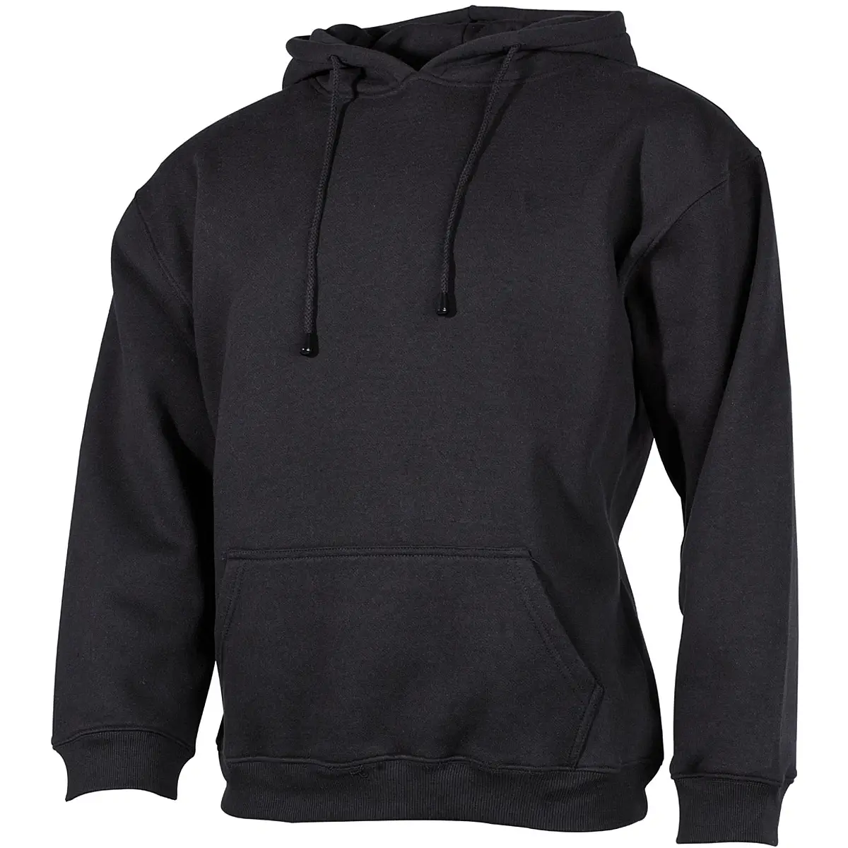 Kapuzen-Sweatshirt schwarz