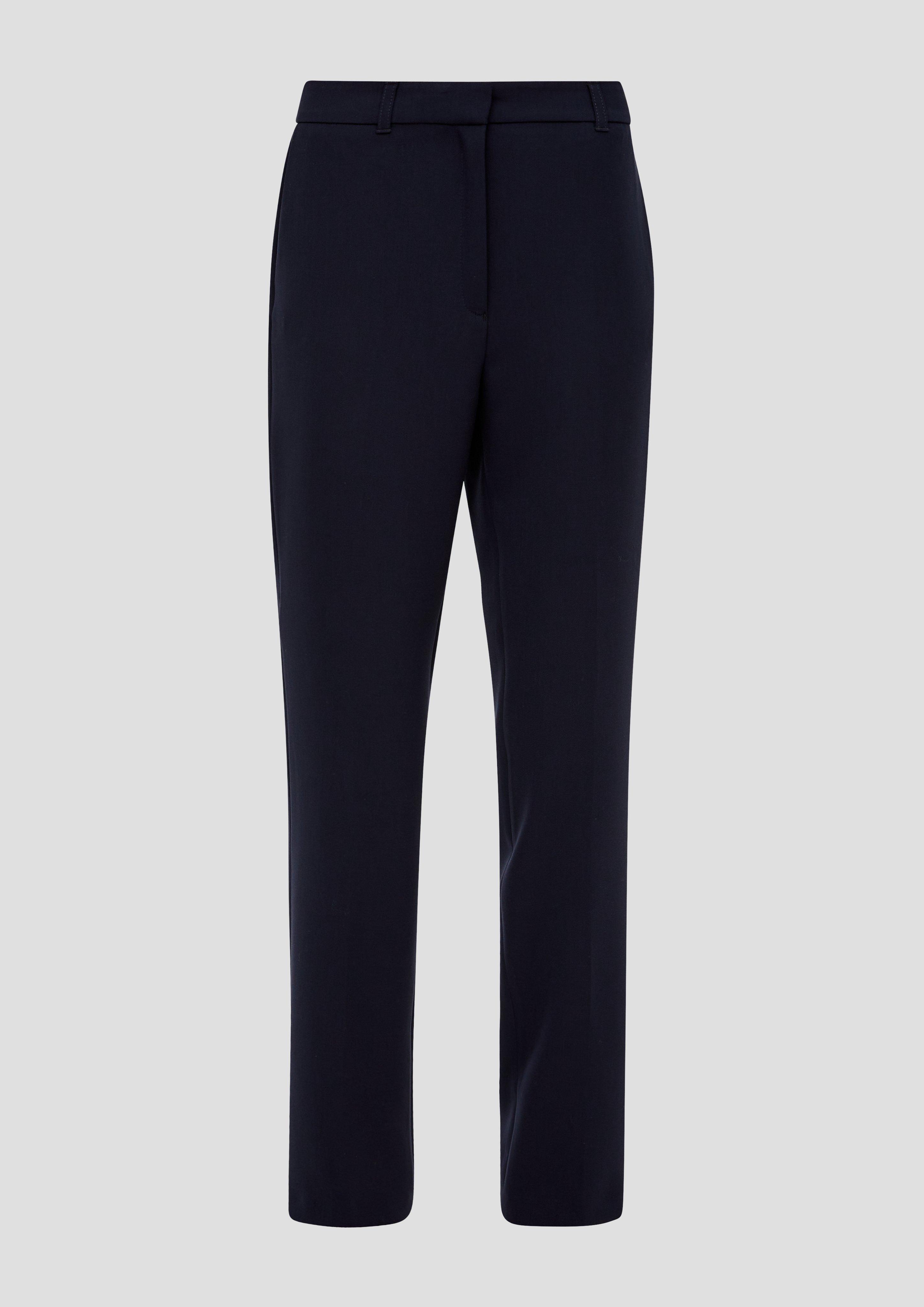 Straight-Leg-Hose aus Viskosemix  2148925-5959