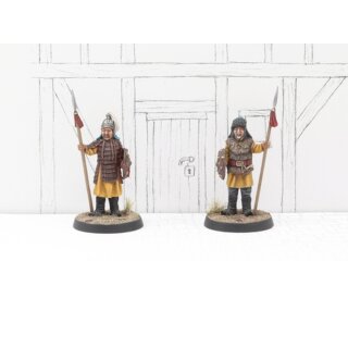 Townsfolk Miniatures - Mongolian Guardians (2)