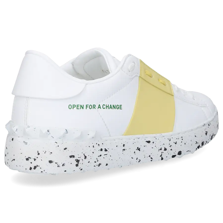 Valentino Garavani - Sneaker low OPEN Biologisches Material - weiß