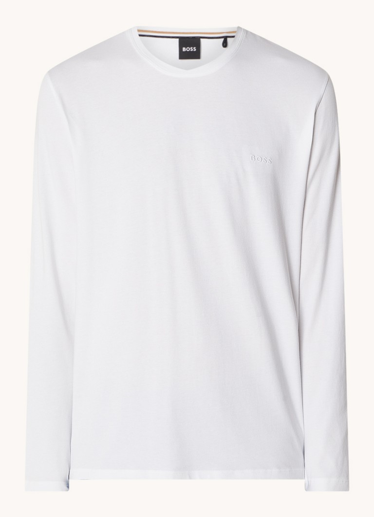Koszulka HUGO BOSS Mix&Match z haftowanym logo