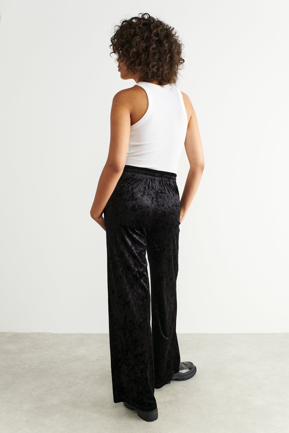 Inez velvet trousers