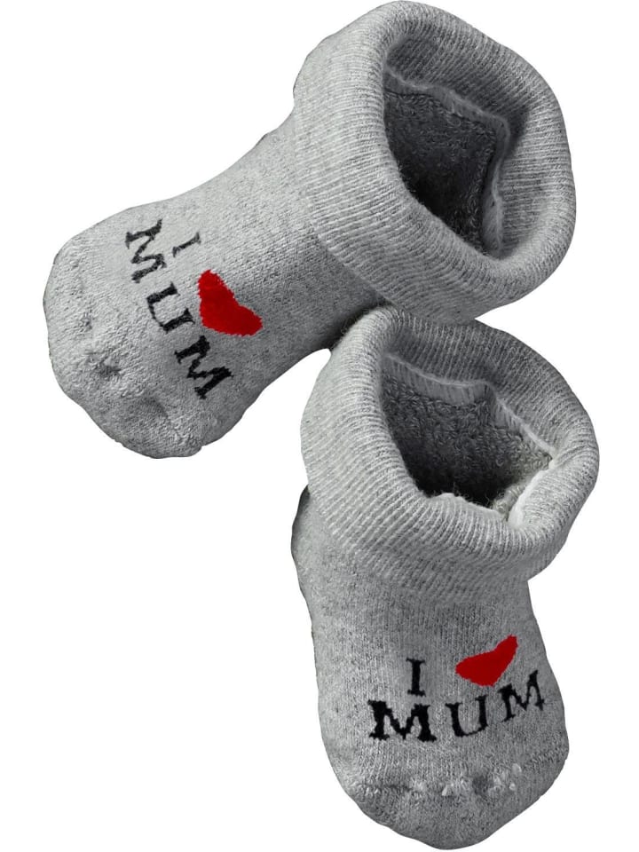 Vivance Umschlagsocken in weiß-grau günstig kaufen