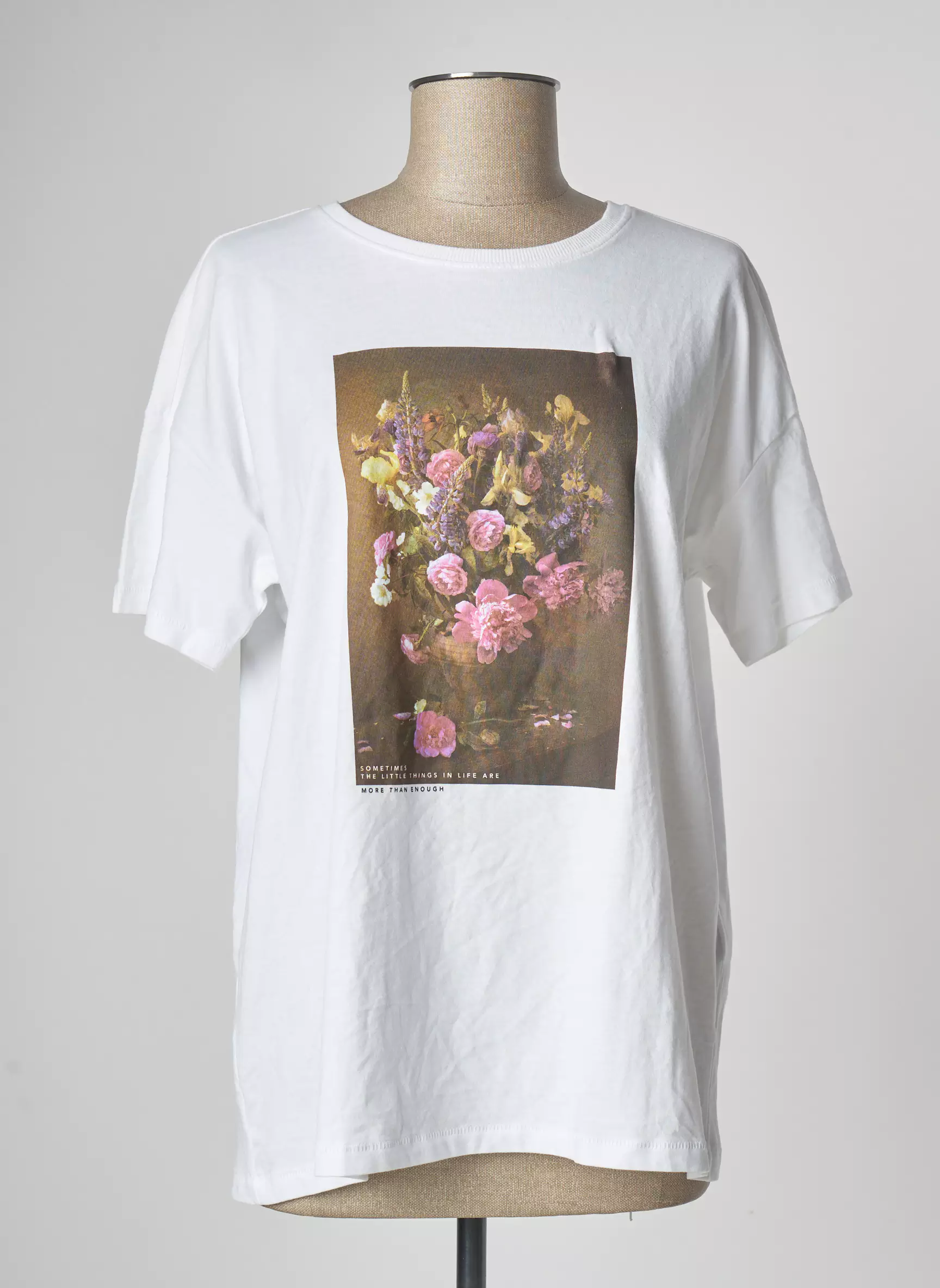 Only Tshirts Femme couleur blanc