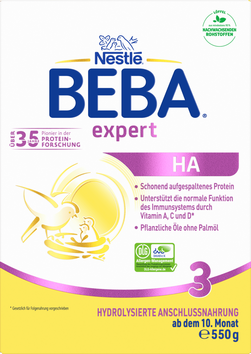 Folgemilch Expert HA3 ab dem 10. Monat, 550 g