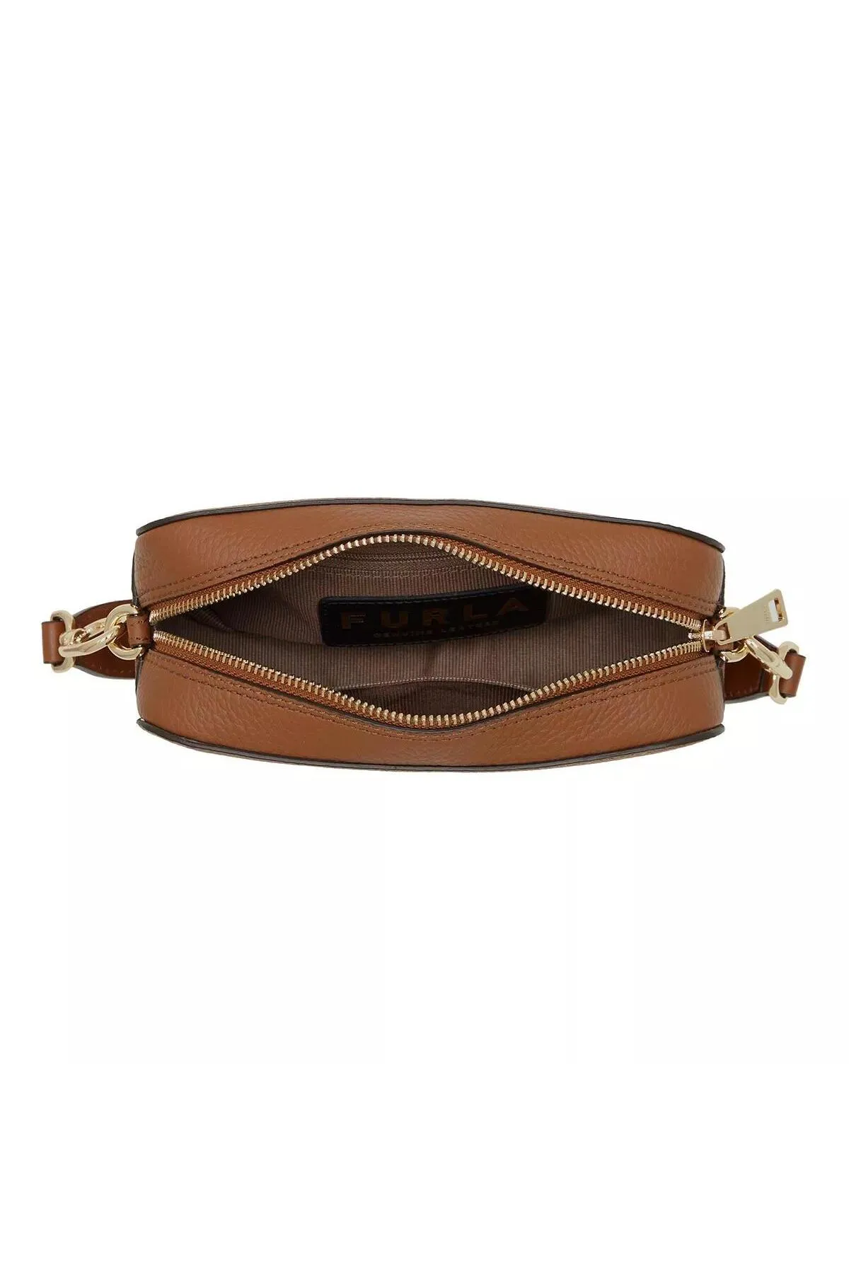 FURLA  Primula Mini Crossbody Sorrento Cognac H