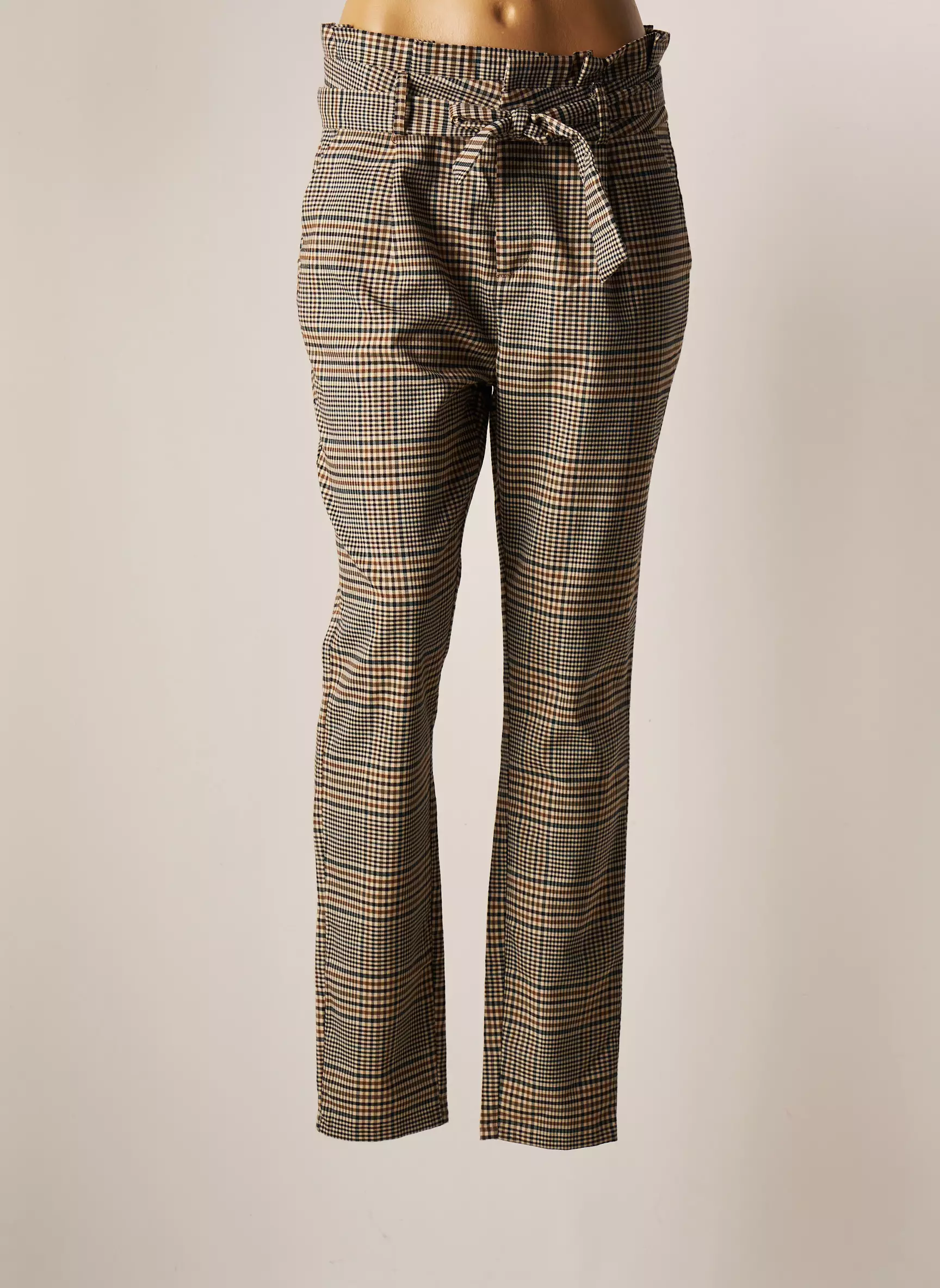 Vero Moda Pantalons Chino Femme couleur vert
