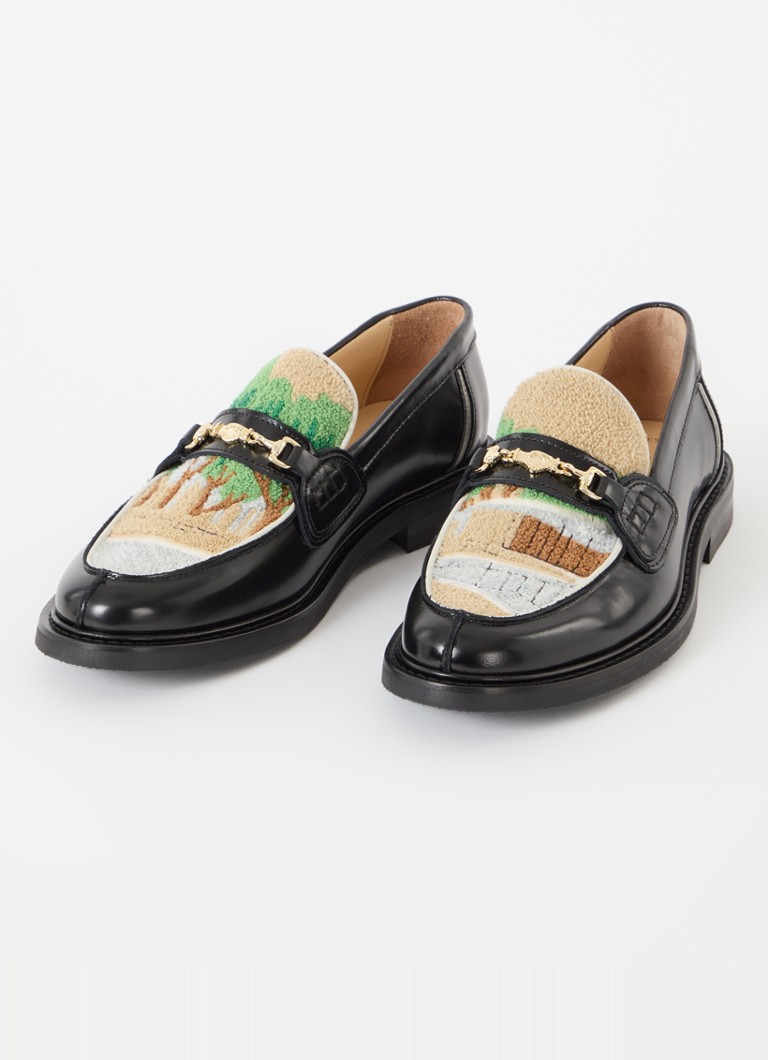 Mocasini din piele Pavillon Filling Pieces