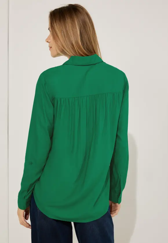 CECIL Bluse in Unifarbe