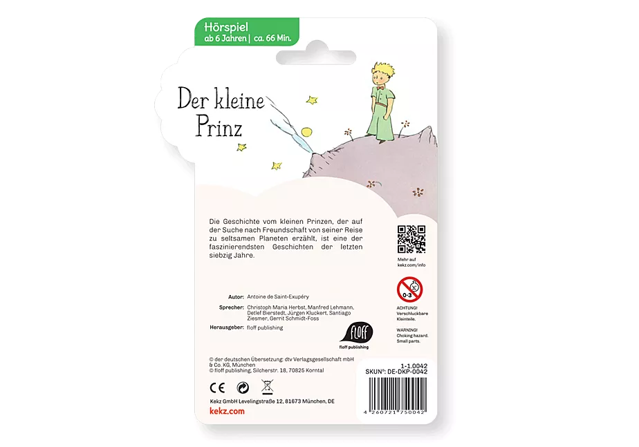 Kekz - Der kleine Prinz - von Antoine de Saint-Exup&eacute;ry