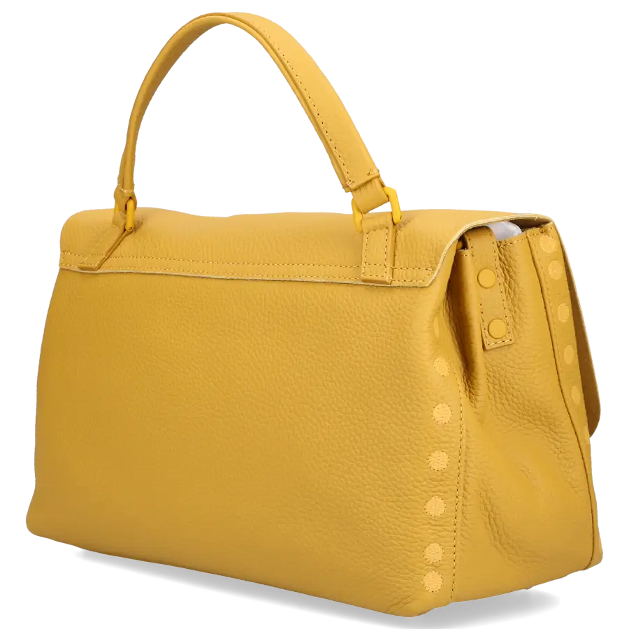 Zanellato - Handtasche POSTINA PURA LUXETHIC Kalbsleder - gelb