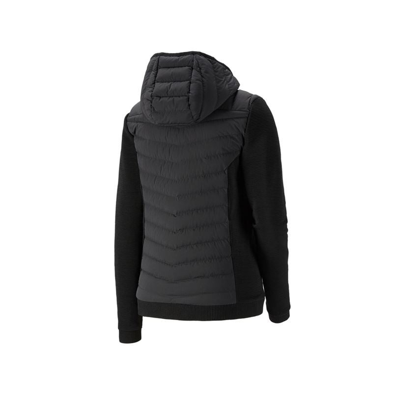 Hybrid Kapuzenstrickjacke e.s.motion ten, Damen