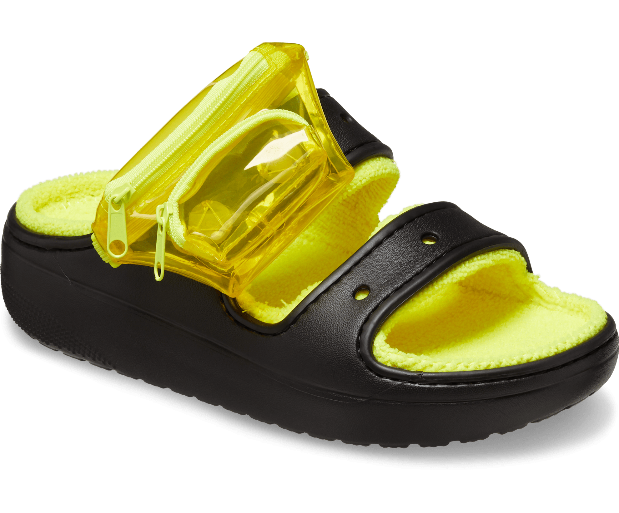Classic Cozzzy Towel Neon Highlighter Sandal