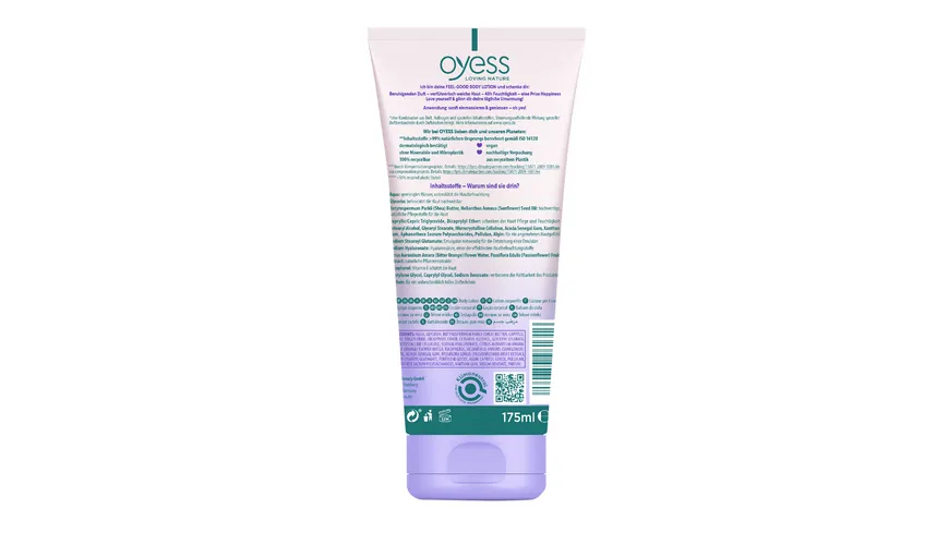 OYESS loving nature Feel Good Body Lotion 175 ml