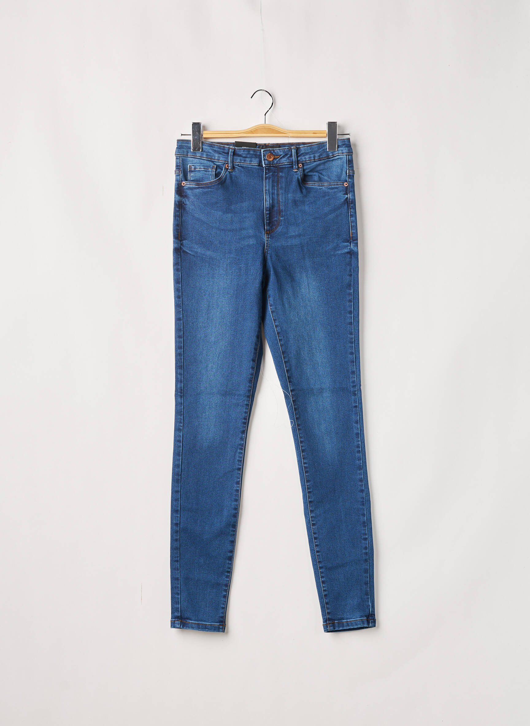 Vero Moda Jeans Coupe Slim Femme couleur bleu