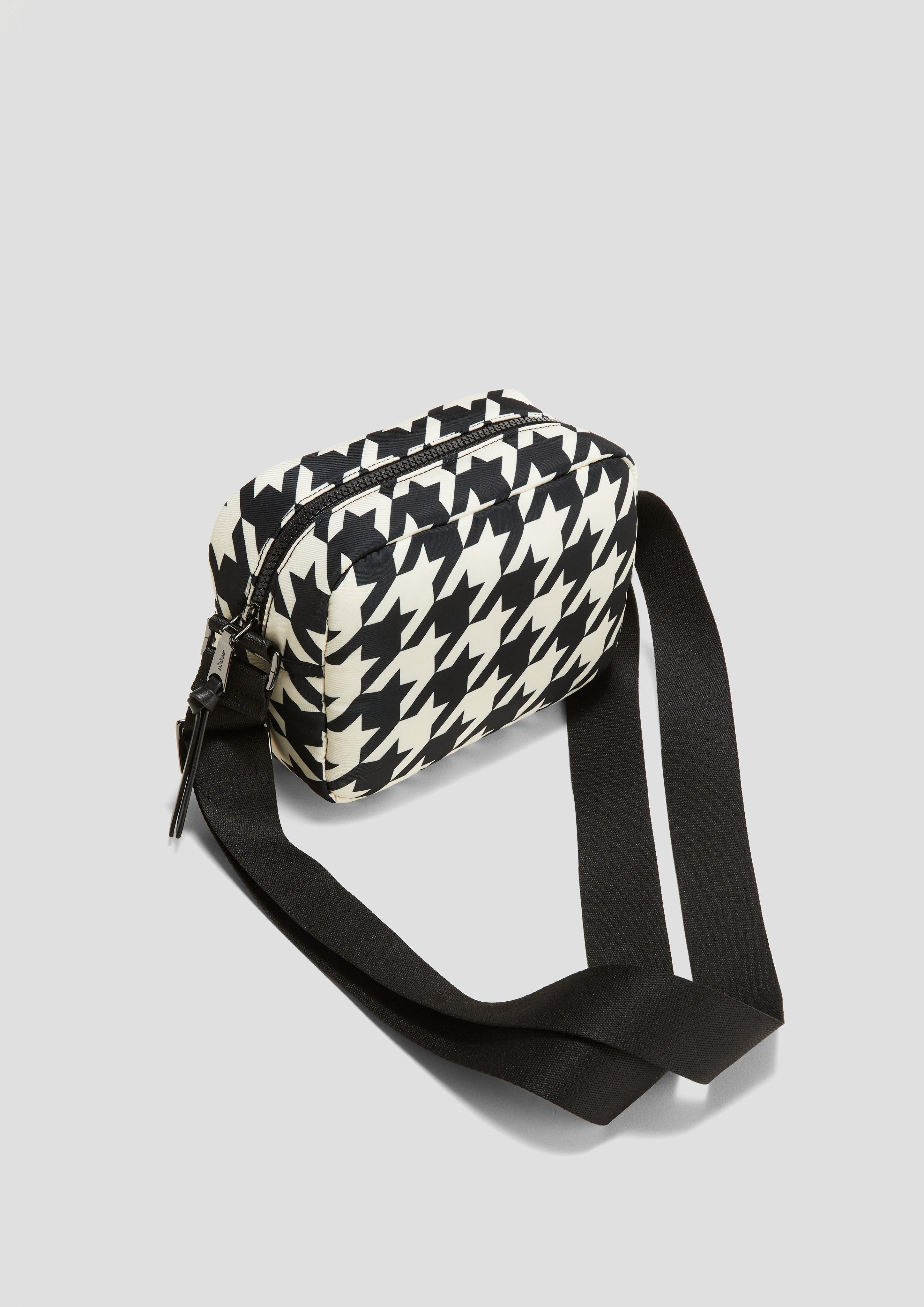 Crossbody Bag mit Hahnentritt-Muster  2139312-99R3