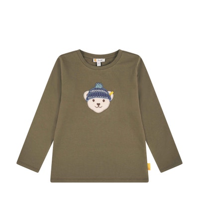 T-Shirt langarm, khaki für Jungs