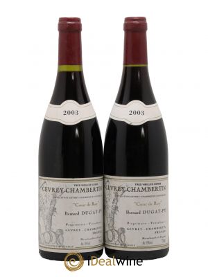 Gevrey-Chambertin Coeur de Roy Très Vieilles Vignes Dugat-Py  2003 - Lot de 2 Bouteilles