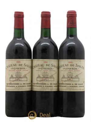 Château de Sales  1995 - Lot de 3 Bouteilles