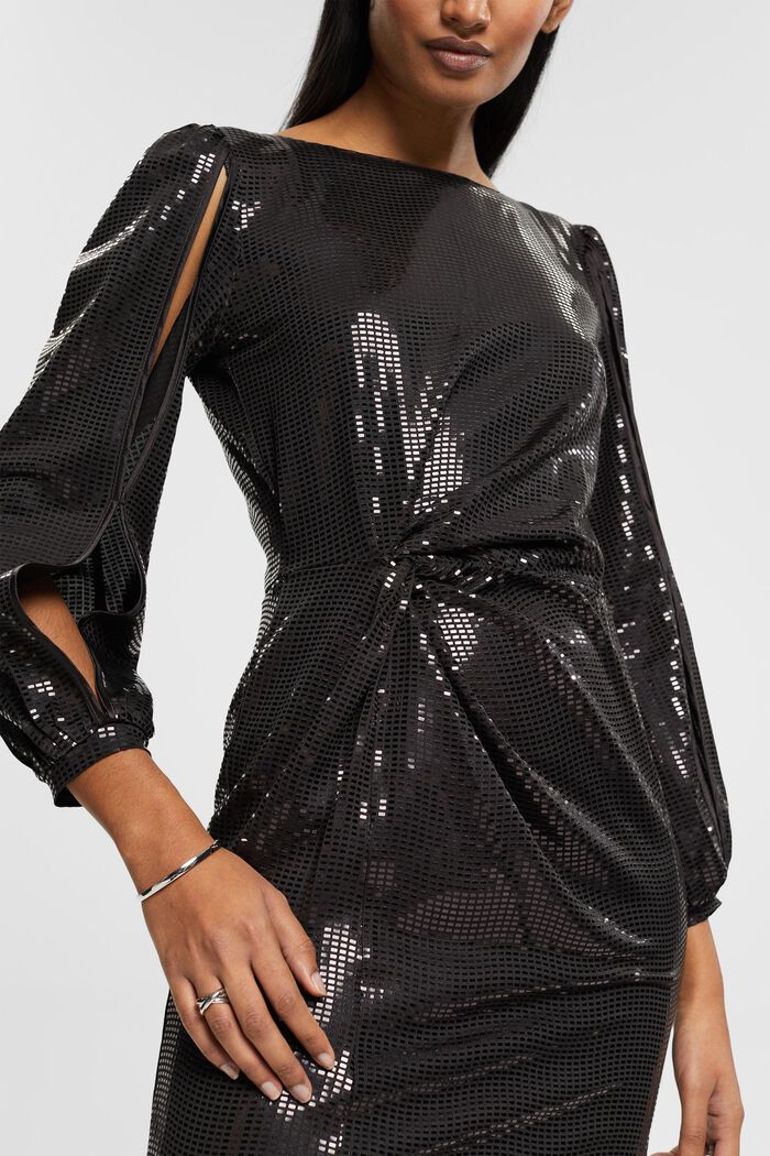 Minikleid mit Allover-Applikation