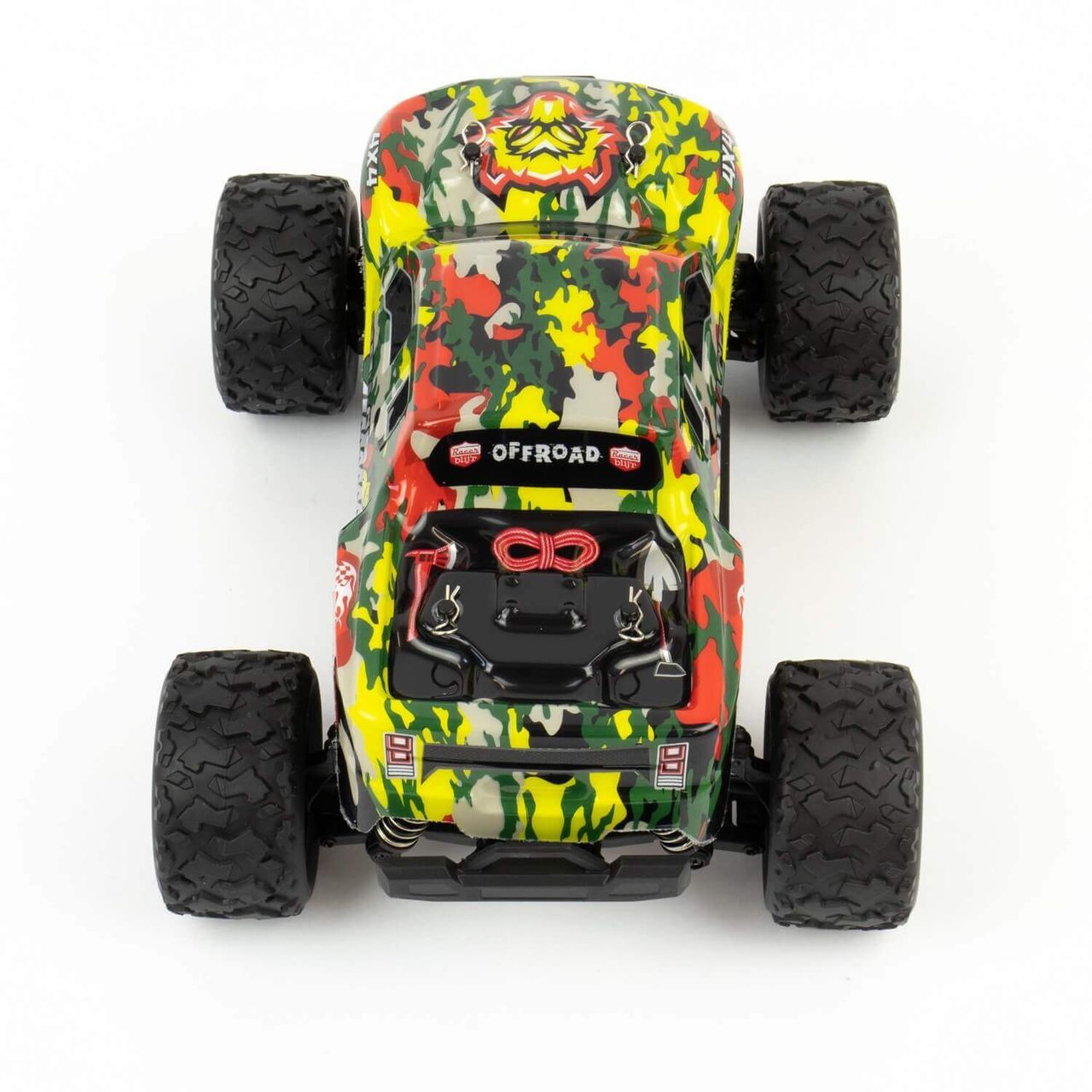 Blijr Blij´r Beast Red ferngesteuertes RC Auto 45 km/h, 1:18, 2 Akkus, Allrad, 100m, Monstertruck