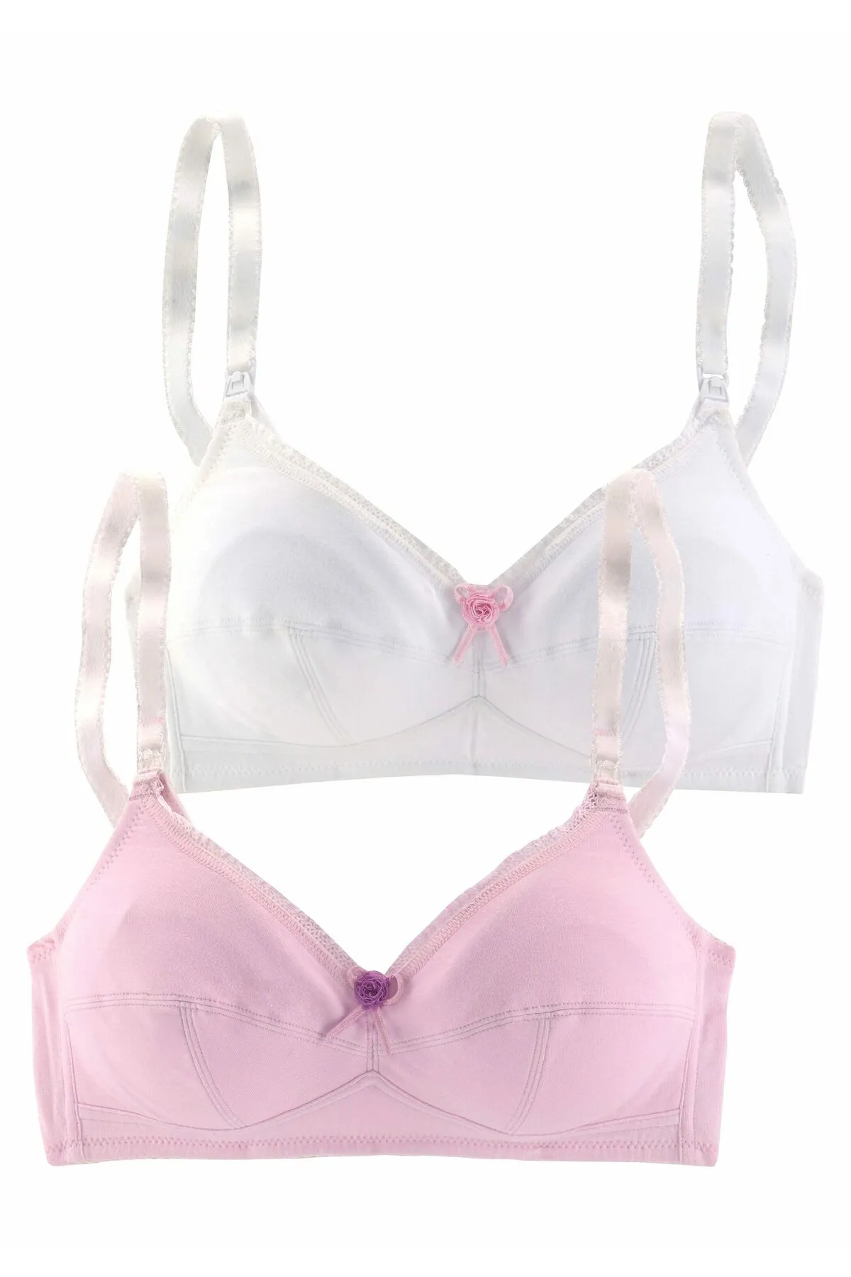 PETITE FLEUR  BH - Lila - Unifarben