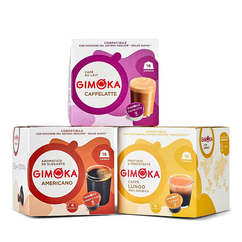 Gimoka Kaffekapsler 16-pk Gimoka Lungo
