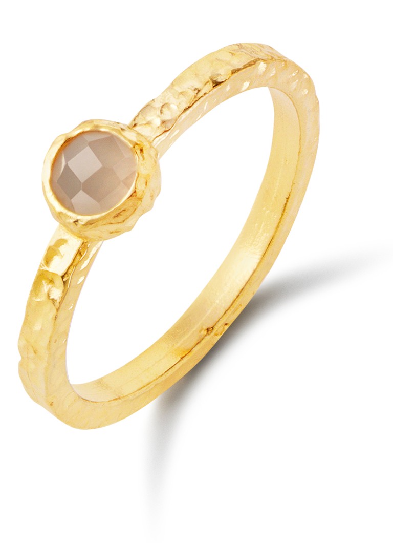 Anello Casa Jewelry Amalfi placcato oro, taglia 56