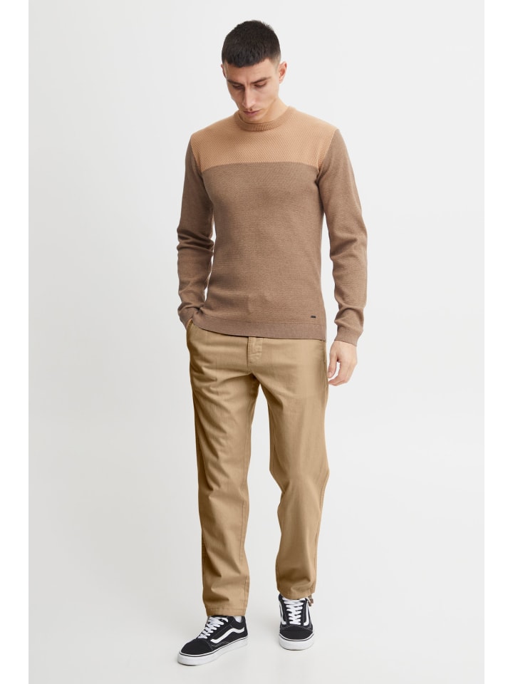 INDICODE Leinenhose IDIves 60017MM lange Hose mit Tunnelzug am Bund in Beige günstig kaufen