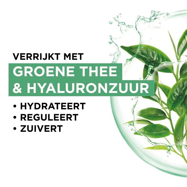 Masque en tissu au thé vert Garnier SkinActive Hydra Bomb 32 g - Peaux normales à mixtes