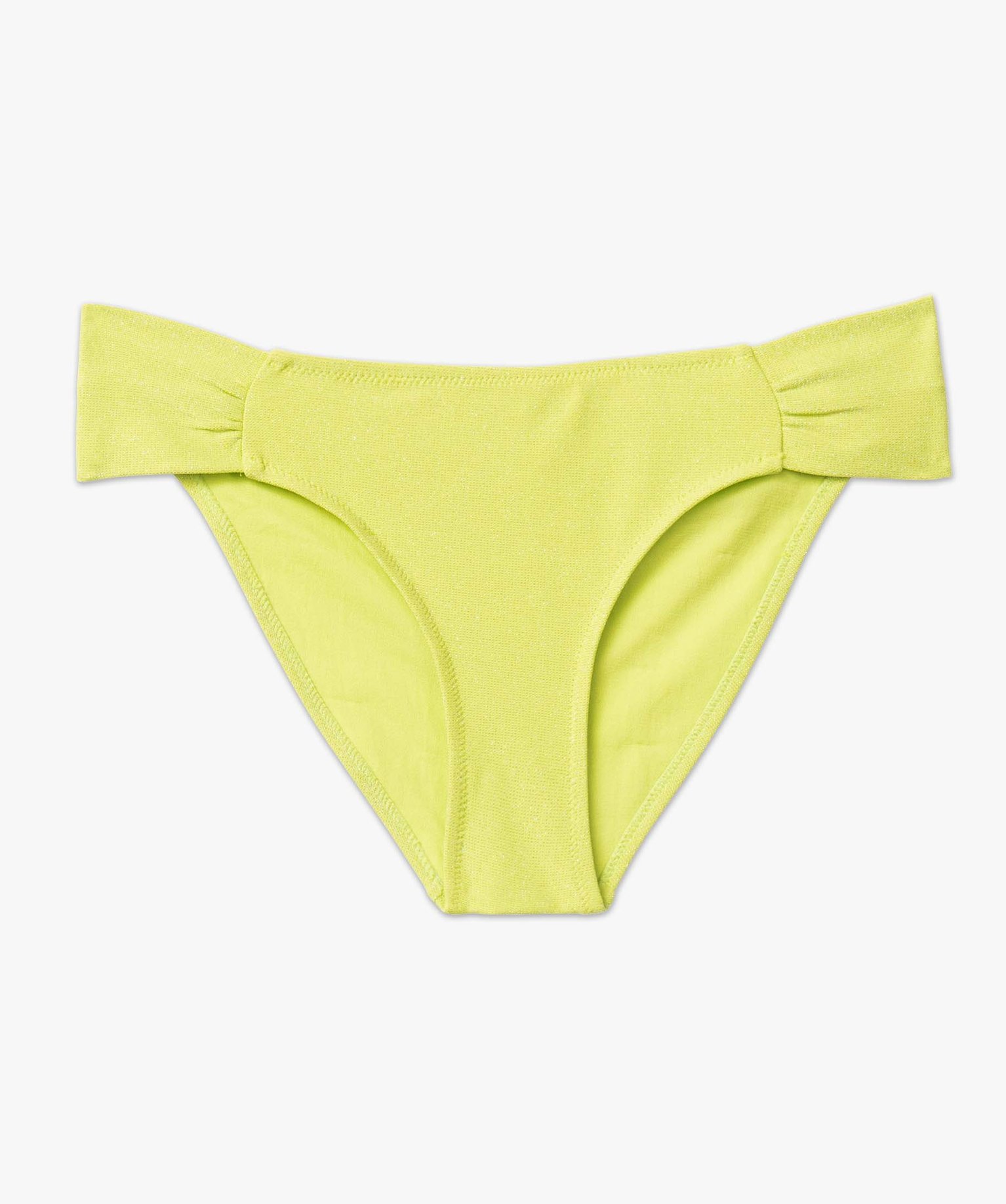 Bas de maillot de bain femme forme culotte vert | GEMO
