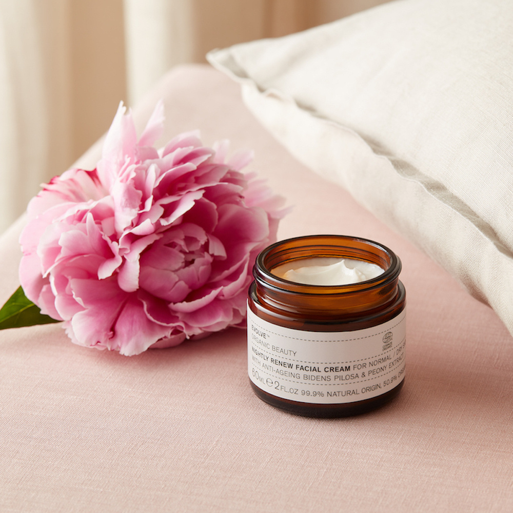 evolve organic beauty Nightly Renew Facial Cream 60ml Crème de nuit